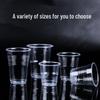 Yangge Thickened Transparent Disposable Catering Cups