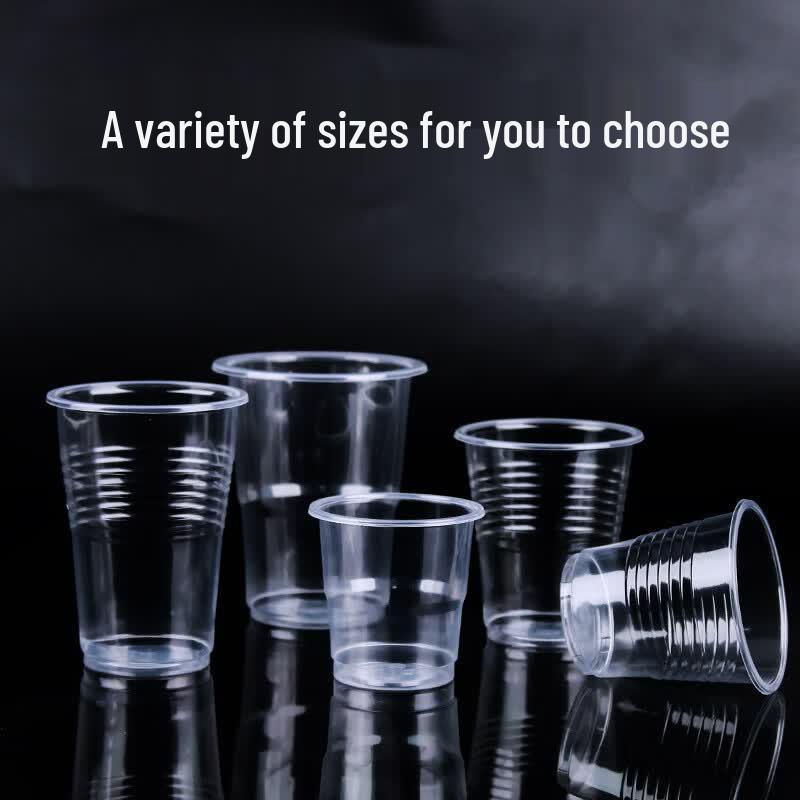 Yangge Thickened Transparent Disposable Catering Cups
