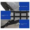 Upgrade Car Ceiling Cargo Net Pocket Strengthen Load Bearing and Droop Less Double Layer Mesh Car Roof Storage
