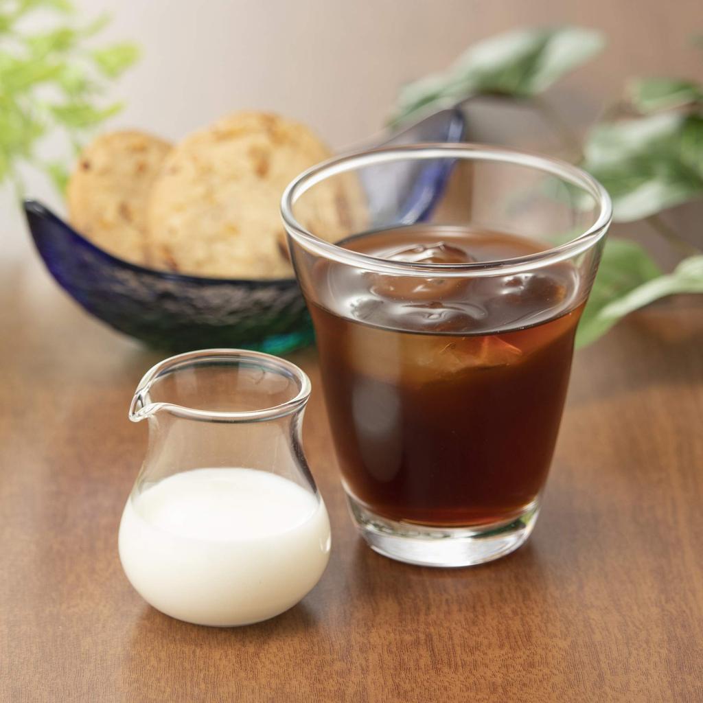 Toyo Sasaki Glass Syrup Pitcher, 45ml, Set of 6, Glass Creamer/Milk Pitcher, TS44026