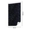 Navy Blue and Black Glitter Wallpaper for Living Room and Bedroom 50x1000