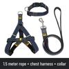 Multi-Size Dog Leash & Collar Set for Walking - Suitable for Small To Large Breeds