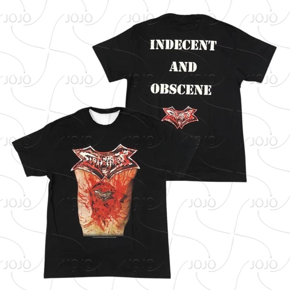 

XXX Classic Alice in Chains Clothing Men Women Tshirt Rock Graphic Printing Casual Round Neck Retro Heavy Metal Short Sleeves 4XL