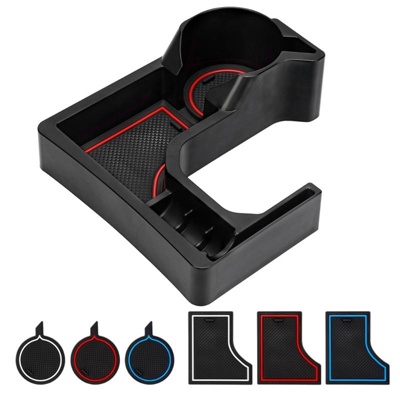 

Universal ABS Storage Container And Drink Stand Designed For Jimny AT Automatic Gear Model With Illuminated Bottom 1