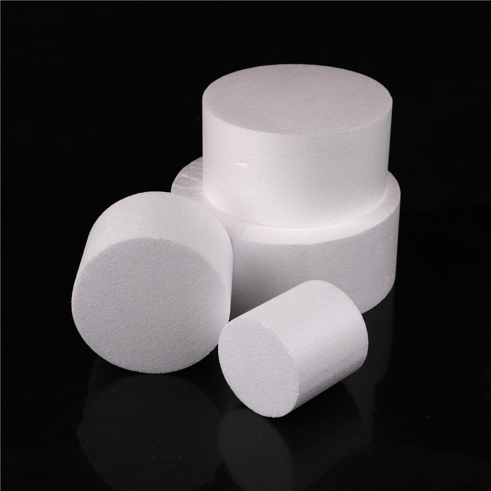 10/15/20/25cm Inch Patrice Model Round Styrofoam Foam Cake Dummy Sugarcraft Flower Decor