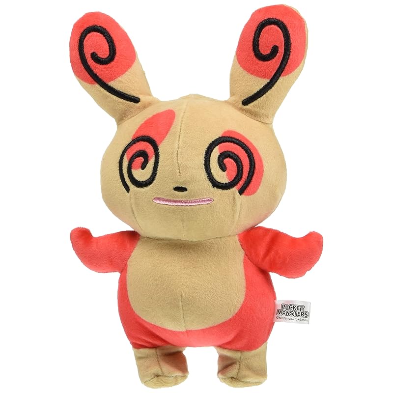 

Sanei Boeki Pokémon ALL STAR COLLECTION Pachirisu (S) Plush Toy, W14 x D9 x H22cm, Pokémon PP131