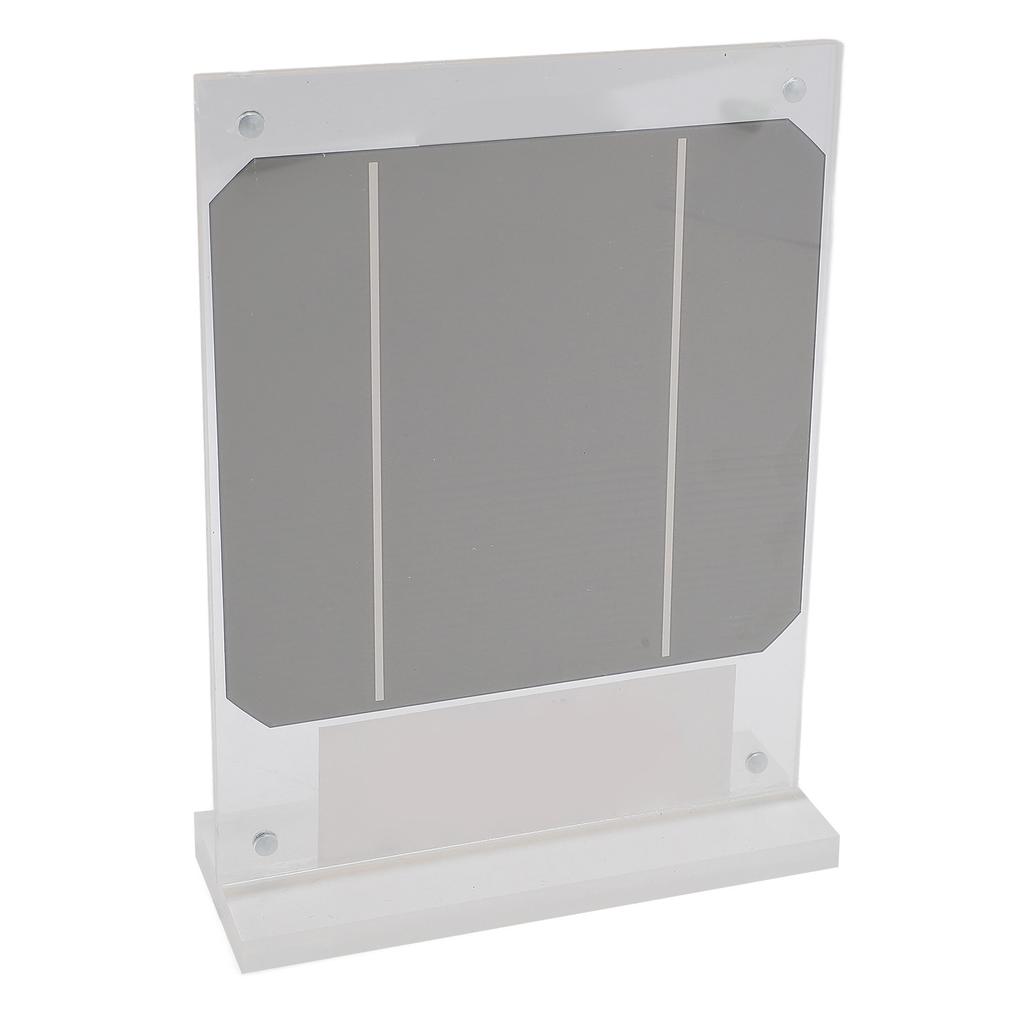 3.15W Monocrystalline Silicon Solar Panel for Physic Laboratory Equipment, Suitable for Demonstrations and Science Exhibitions, Interactive Hands on