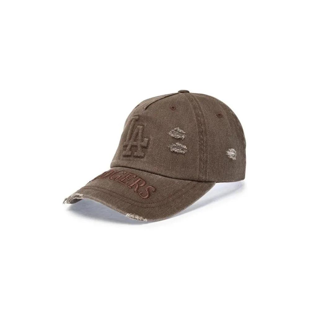 Unisex Vintage Embossed Damaged Unstructured Ball Cap (3ACPV295N-07BRS)