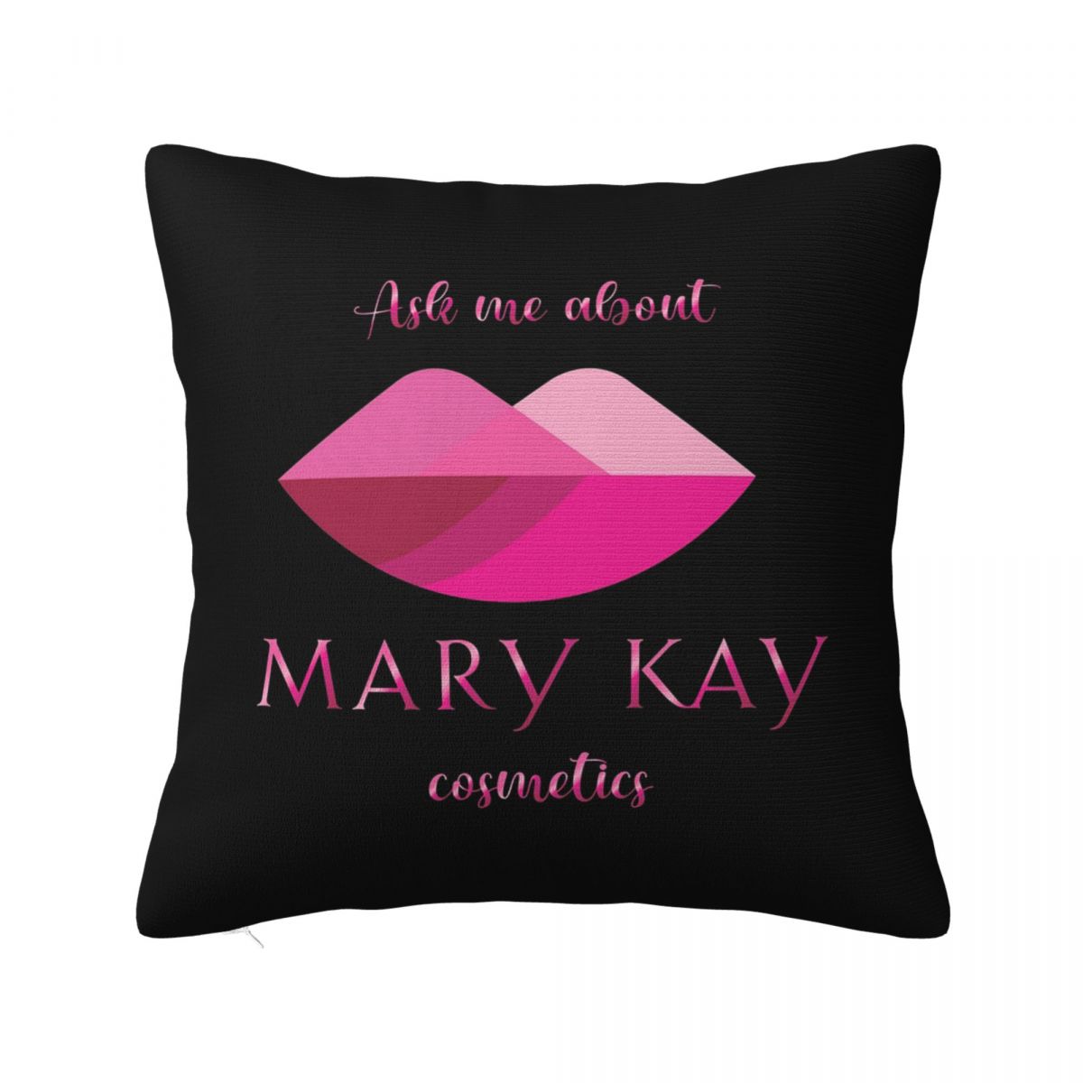 

Just A Girl Boss Building Her Mary Kay Empire Gift Square Pillowcase Cushion Cover Pillow Case Throw Pillow Cover for Home Sofa 12x12Inch