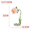 DIY Flower Bedside Lamp, Ornaments, Decoration Art Project, Flannel Table Holiday