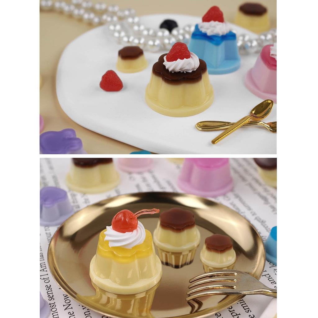 Cute Heart Star Animals Pudding Silicone Molds Epoxy Resin Casting Mold Craft Earrings Pendant Mold DIY Keychain Jewelry