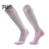 Comfortable Compression Socks for Skiing Unisex Cotton Ski Women Men, Thermal Snowboard Socks, Non Slip Soft Cold Weather Cuff Winter Warm