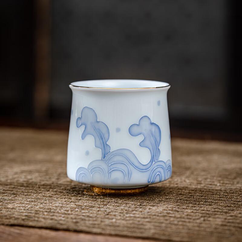 Shangqi Kiln-Transformed Ceramic Lidded Tea Bowl
