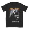MMegadethed Band  T Shirt Mens  Cotton Unique TShirt Crew Neck  Tees Short Sleeve Tops Big Size