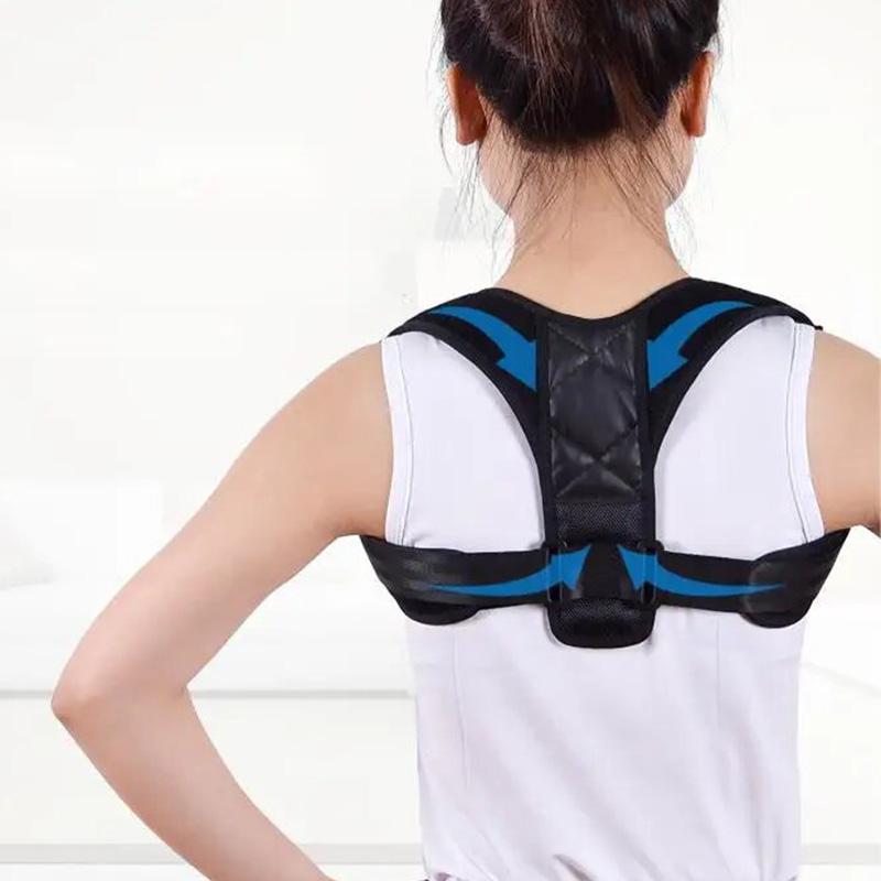Prevention Correction of Sitting Posture Unisex Breathable Body ShapingBack Posture Correction Belt Hunchback