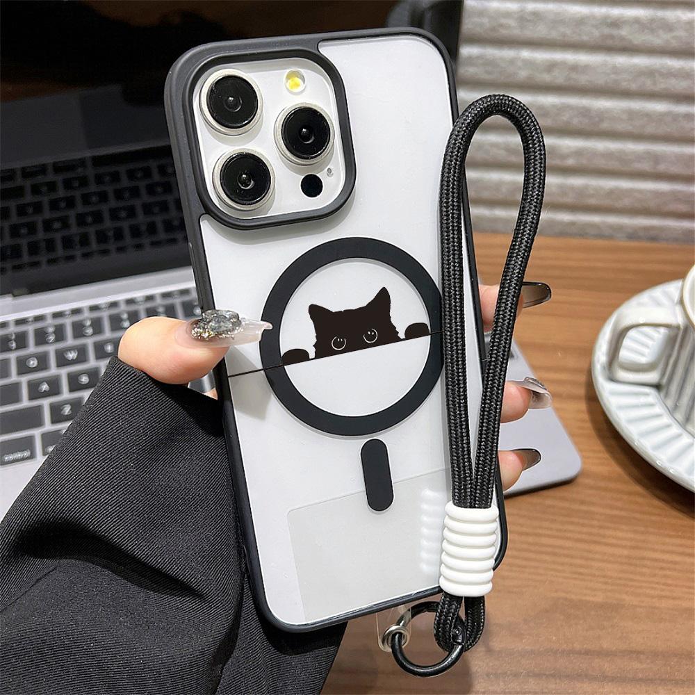 Magnetic Phone Case for iPhone  11 12 17 14 15 Pro Max 15 14 16 Pro 13 14 15 16 Shockproof Case Mag-Safe Magnetic Ring Back Cover