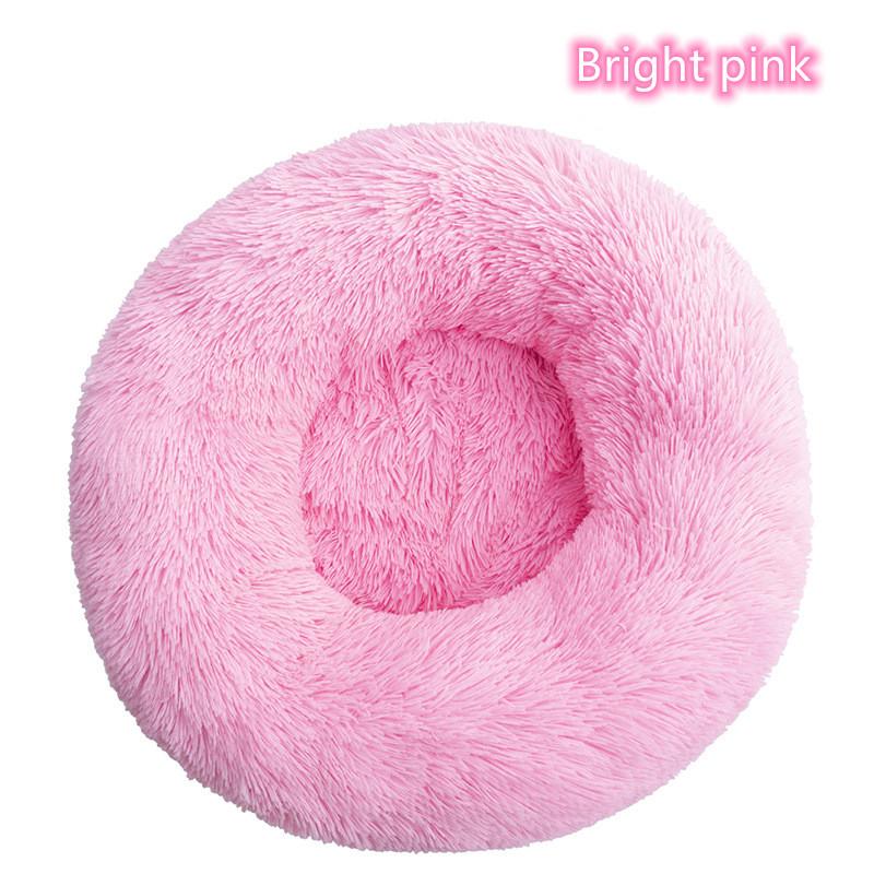 Super Soft Pet Cat Bed Plush Full Size Washable Calm Bed Donut Bed Comfortable Sleeping Artifact Suitable For All Kinds Of Cats