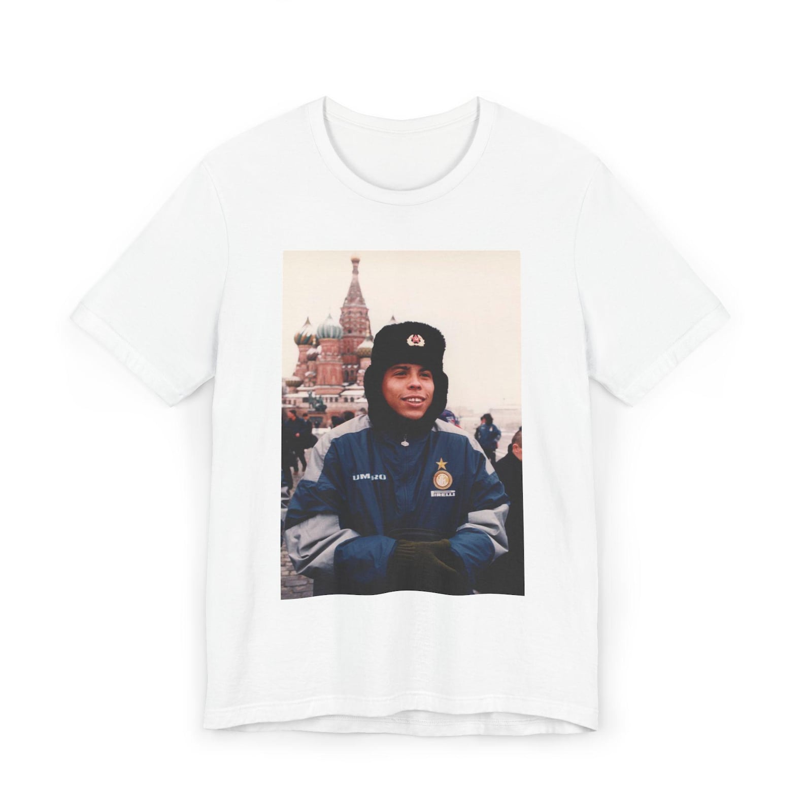 Ronaldo Nazario T-Shirt: Retro Soccer Legend Fan Tee S