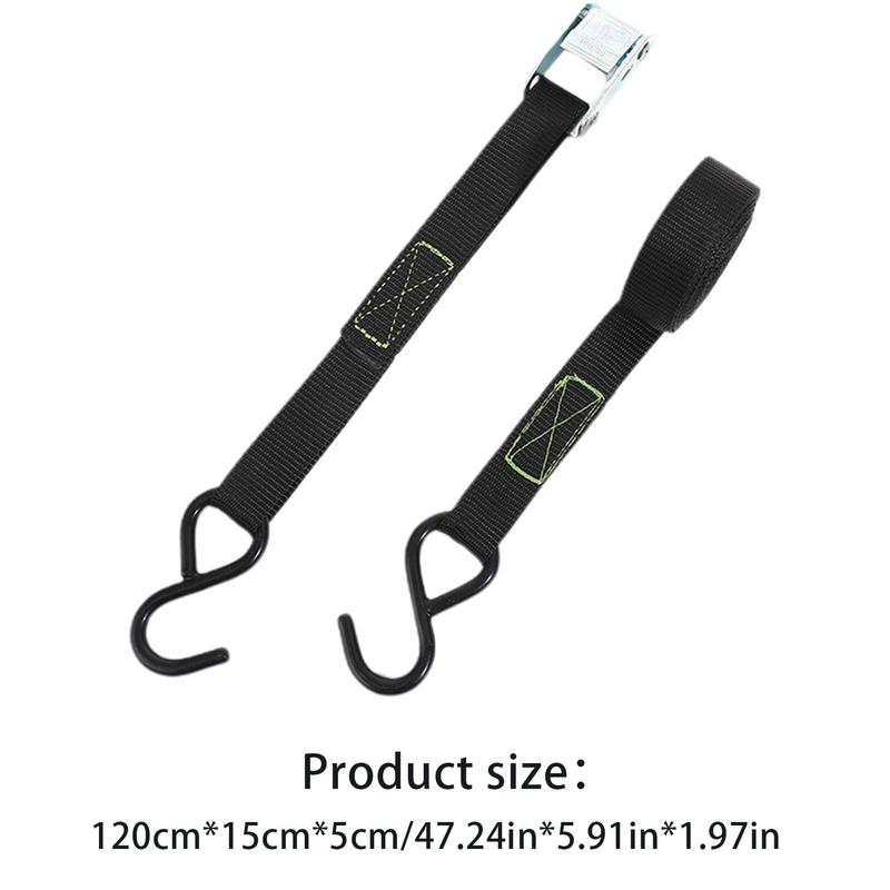 Truck Tie Down Straps Truck Straps Waterproof 5m Ratchet Strap Rope Tightener Heavy Duty Cargo Straps Camping Accessories