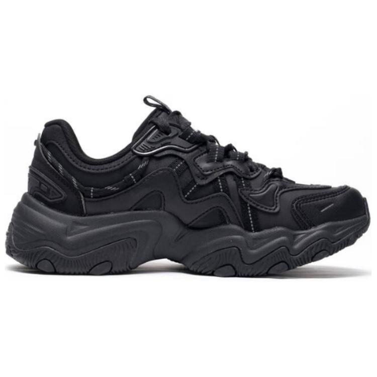 New LiNing Cat's Claw Lite 2 Anti Slip Wear Resistant Low Top Casual Shoes Women's Black AGCU176-1