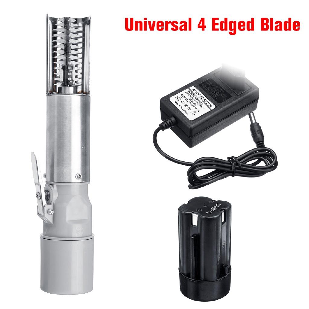 2200mAh Nützlicher Elektrischer Fischschupper Angeln Schupper Reiniger Fischreiniger Entkalker Wasserdichter Schaber Meeresfrüchte Werkzeuge