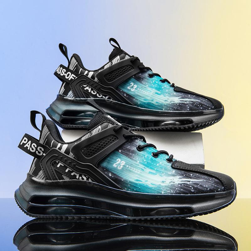 

Men s height-increasing casual dad trendy shoes men s shoes new breathable leather aj high-top basketball sports running shoes 44