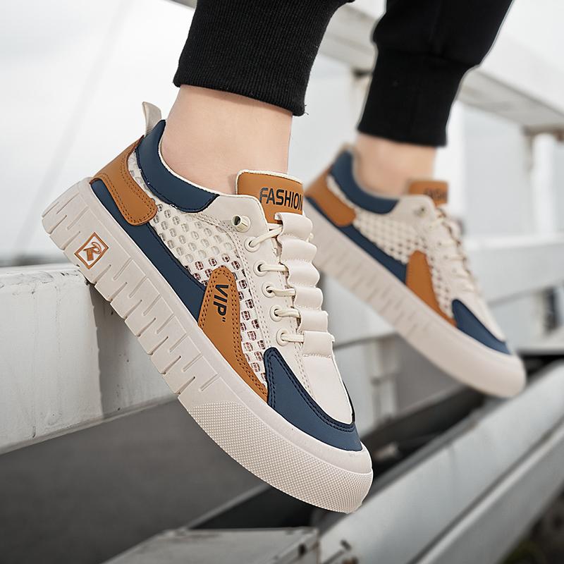2024 New Breathable Men's Outdoor Sports Shoes Wear Resistant, Anti Slip, Comfortable, Soft Rubber Sole Casual  Shoes Size 39-44