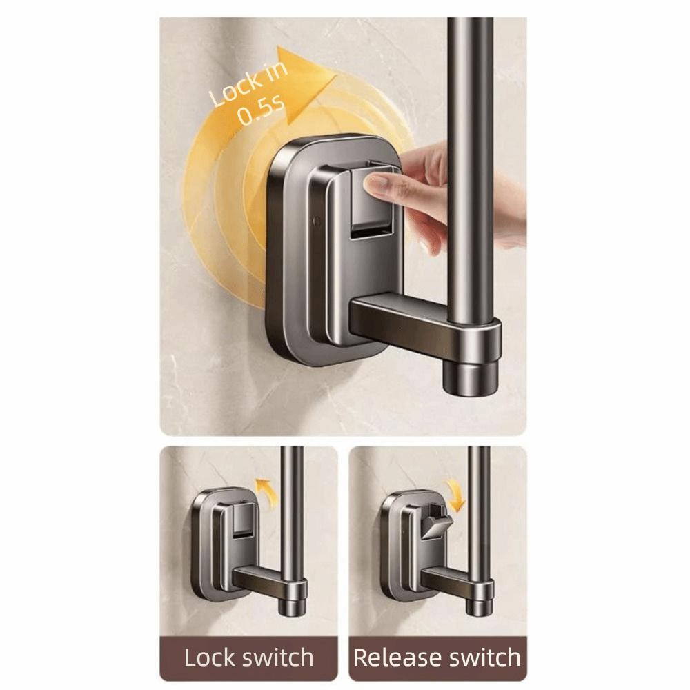 Wall Mounted Cling Film Storage Rack Easy Install Roll Paper Holder  Cabinet