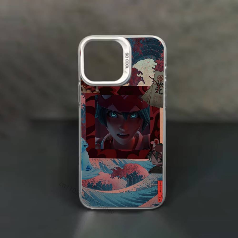 Kiriko O-OverwatchES Phone Case for iPhone 15 16 Pro Max Air SE 11 13 Pro 14 Plus 12 11Pro 15Pro Max 16e Cover