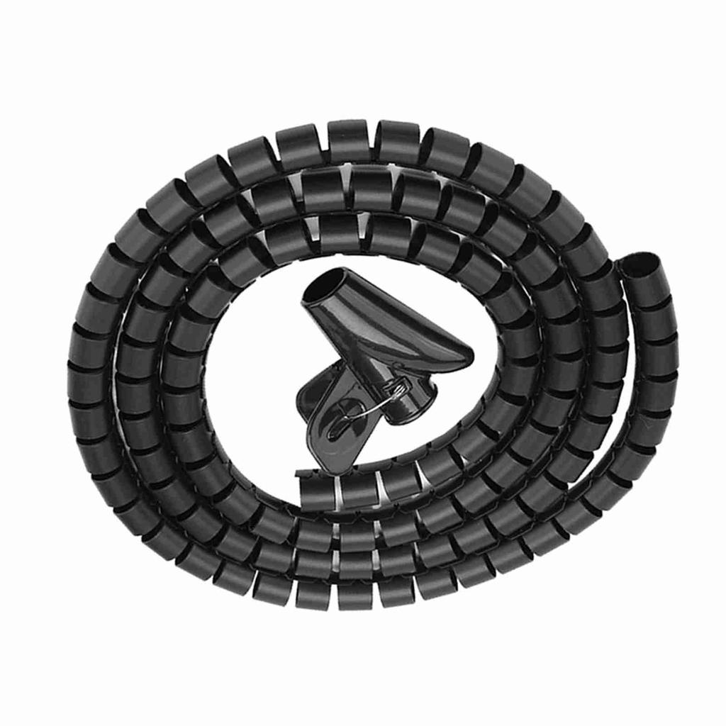 Flexible Spiral Tube Cable Organizer Wire Wrap Cord Protector Wire Storage Pipe