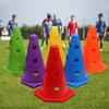 12/18Pcs Soccer Agility Cone Football Training Maker Bucket Basketball Team Training Marker Traffic Safety Cone Sign