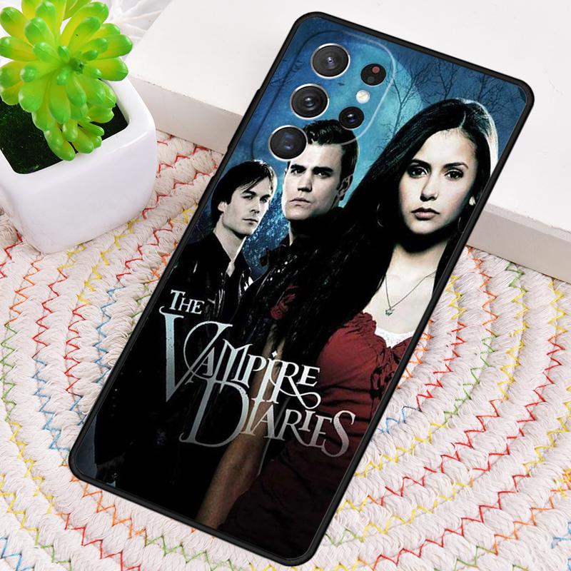 The Vampire Diaries Tryckt TPU-mobilskal För Samsung Galaxy note 10 pro S26 S25 S24 S23 S22 Ultra Plus S21 FE S20 Fodral