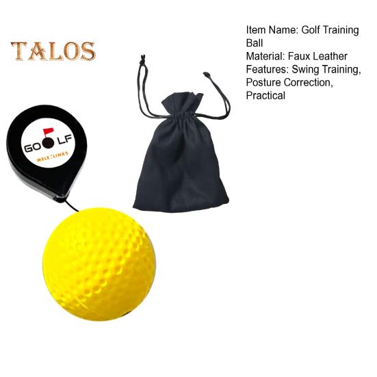 Golf Swing Trainer Ball Swing Posture Correction Golf Training Aid Arm Forearm Elbow Posture Teaching Practice Equipment for Men Women