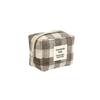 Lightweight Mesh Makeup Bag Zipper Large Capacity Transparent Mesh Cosmetic Bag Handheld Square Toiletry Storage Bag