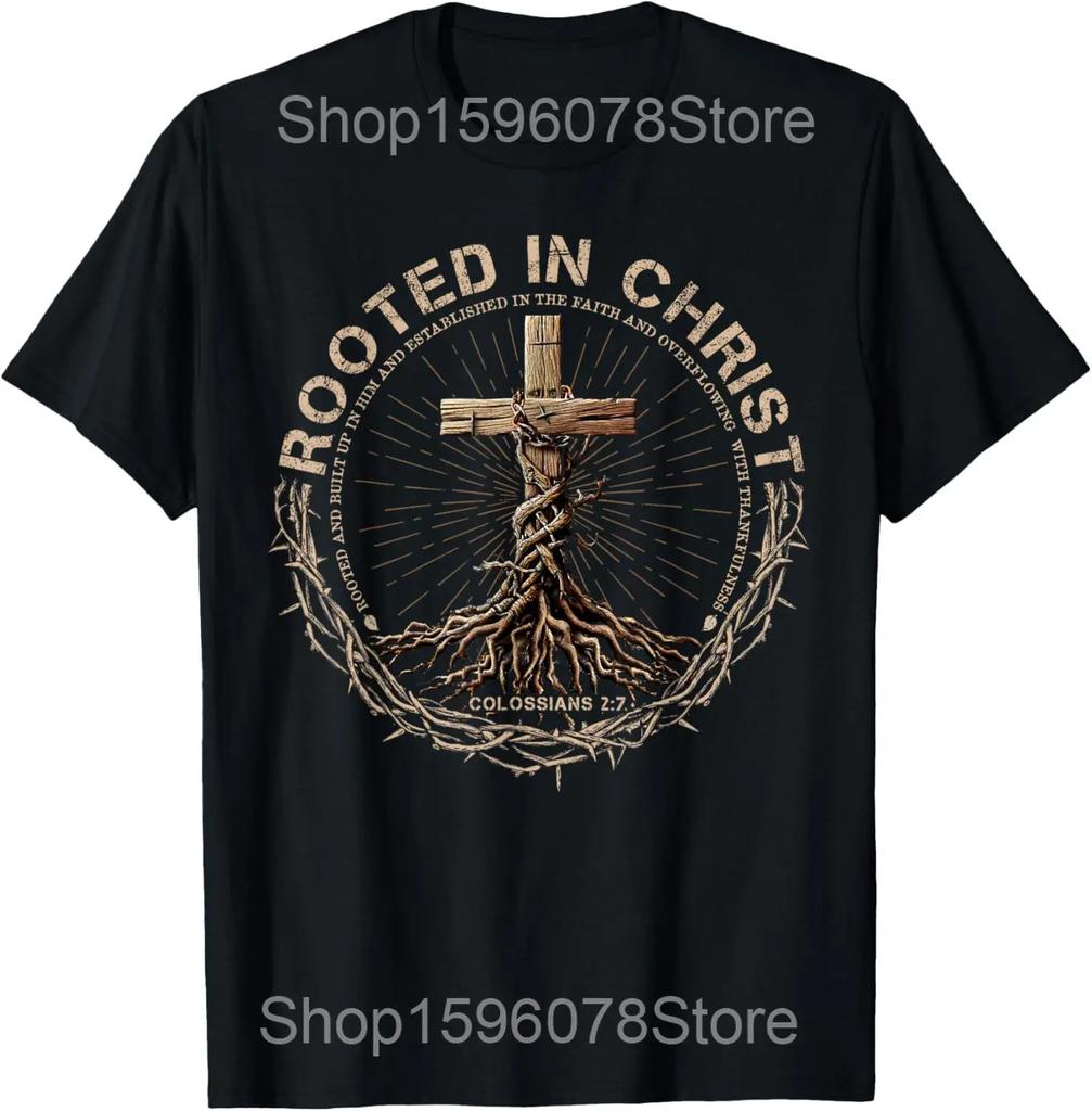 Halloween Life Without Jesus Christian Faith T Shirts Men Cotton Humor Streetwear Tee Shirt Short Sleeve Unisex Loose Clothing