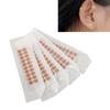 100pcs Stones Ear Acupressure Patch Massaging Stress Stimulation Double Acupressure Patch for Ear Transparent