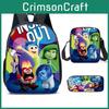 Inside Out Brain Characters Kids School Backpack Set For Elementary Students