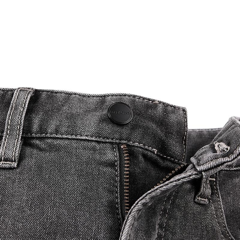 Septwolves Men's Straight Fit Cropped Jeans