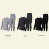 Men's Fleece-Lined Thermal Underwear Set