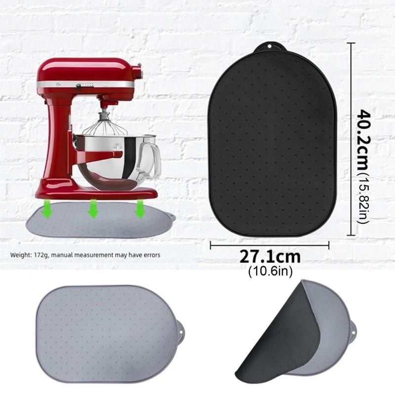 Multifunctional Kitchen Devices Gliding Mats Gliding Pad Appliance Sliders Silicone Texture for Easy Appliance Moving