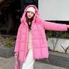 New Winter Hooded Cotton Coat for Women, Fashionable, Versatile, Loose, Warm and Fashionable Bread Coat for Women
