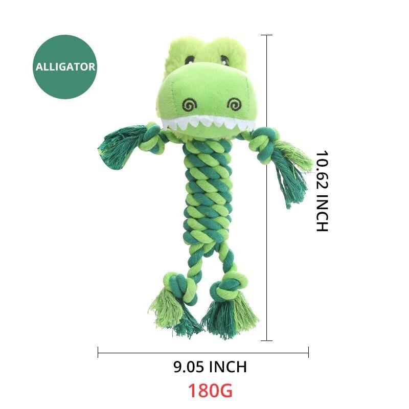 

1 шт. игрушка для собак интерактивная пищащая молярная плюшевая игрушка в форме животного для собак подходит для домашних животных забавная прочная жевательная игрушка принадлежности для домашних животных