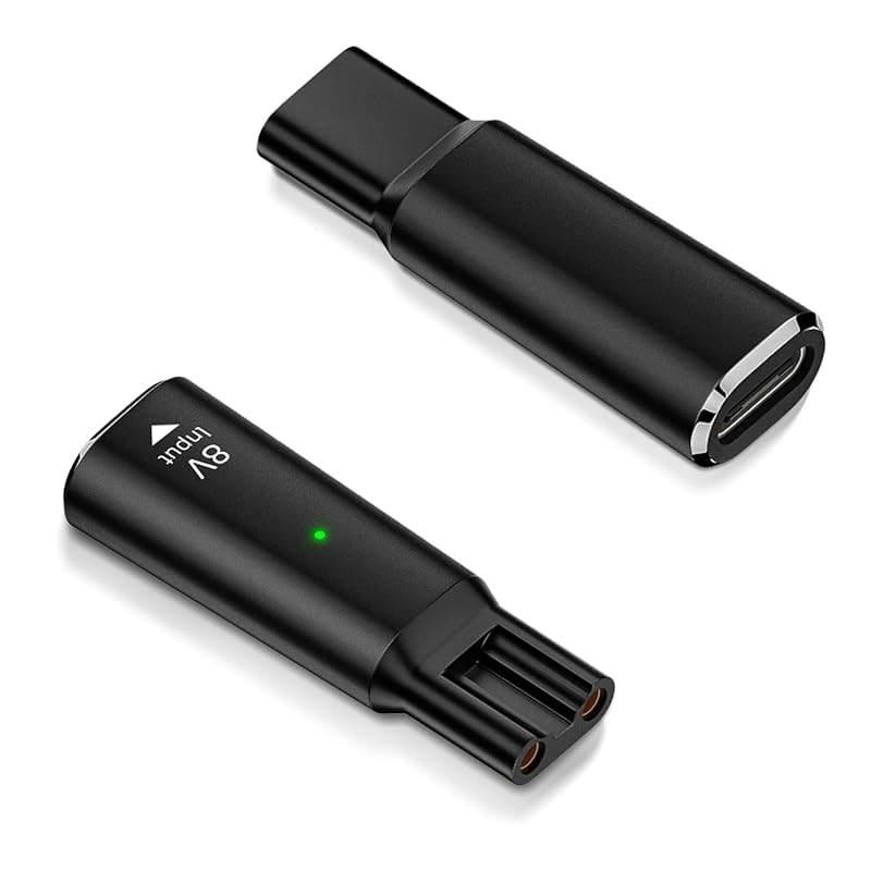 

[YAJOJO]Электробритва Philips Philips, соответствующий зарядный преобразователь, зарядный адаптер, переходной разъем, зарядный адаптер, бритва Type-C