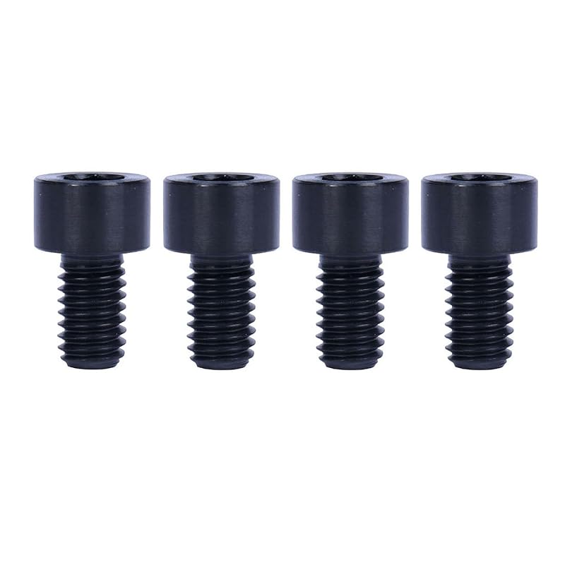 4PCS Titanium Bolt Ti Screw M6x10 16 18 20 25 30 35mm Column Allen Hex Bolt (Blue, M6x25mm)