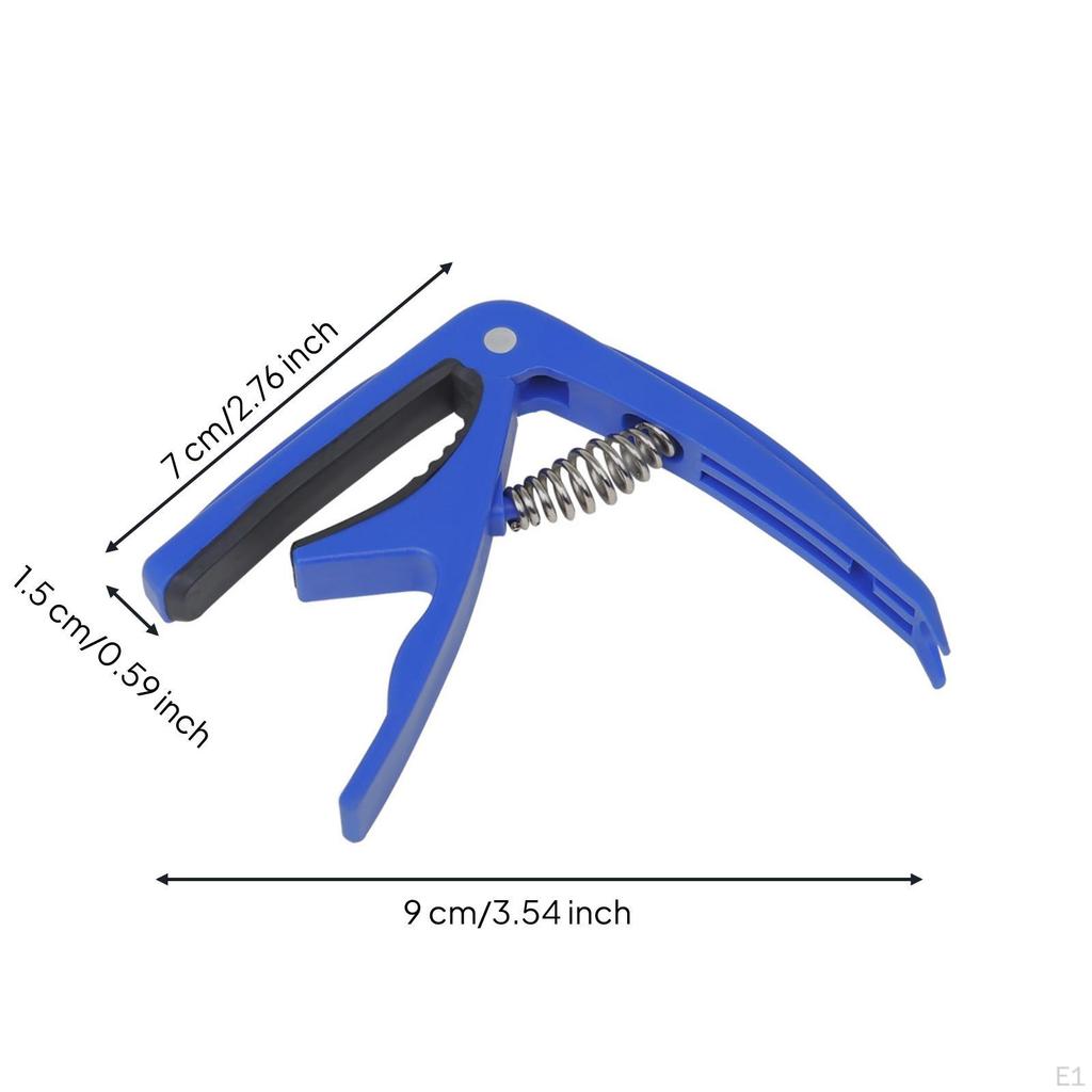 Guitar Capo Ukulele InstantAdjust String Clamp for Guitarists, Beginners, Practice