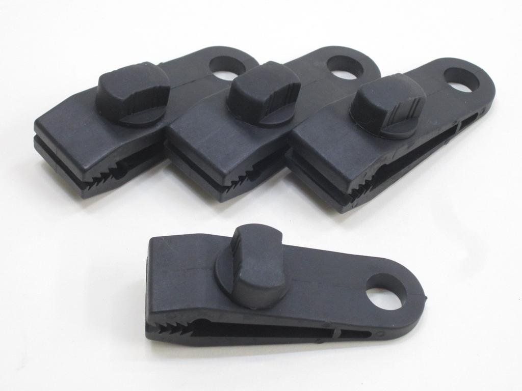 Takeda Corporation GLI-4 Thick Sheet Clip, Set of 4 (Hooks, Clips, Awnings, Screens, Sheets/Tarps)