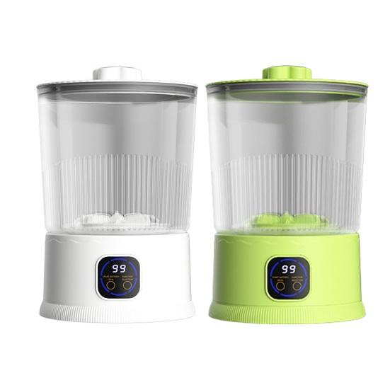 Mini Mașină de Spălat 2L Fără Fir Curățător Lenjerie Intimă Funcționare Silențioasă Mașină de Spălat Portabilă pentru Călătorii Camping Apartament