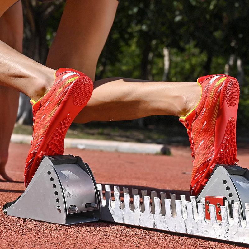 Track and Field Shoes Comprehensive Training Shoes Wear-resistant Students Spike Shoes Sprinting Shoes Men's and Women's Track and Field Shoes Compet