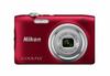 Nikon Digitální fotoaparát COOLPIX A100, 5x optický zoom, 20,05 megapixelů, Červený [Repasovaný], (A100RD)