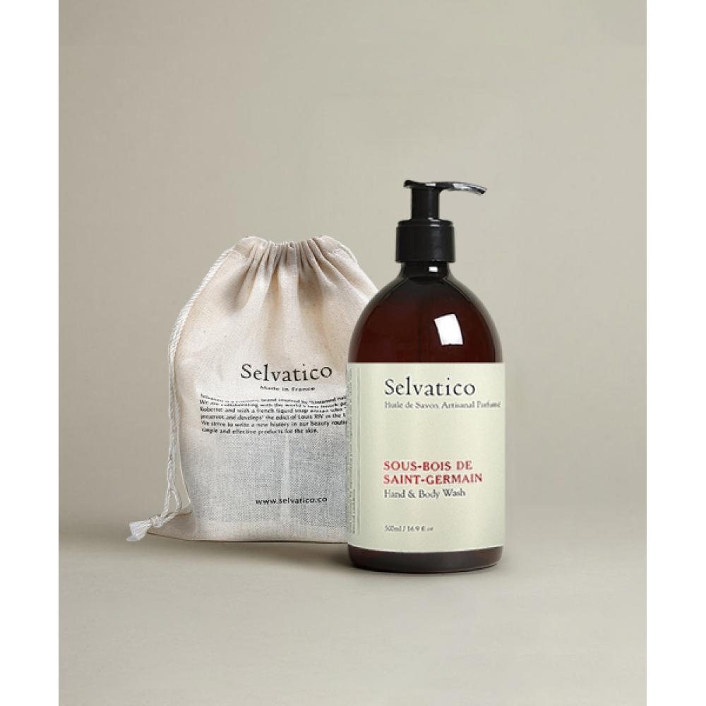 Selvatico Perfumed Hand Body Wash Su Bois De Saint Germain 500ml NONE